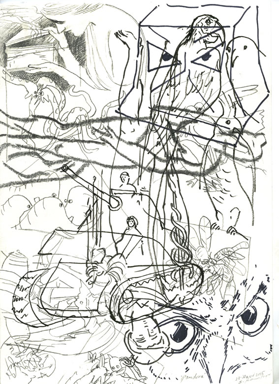 Pandora 2015 Guillem Ramos-Poqui Drawing