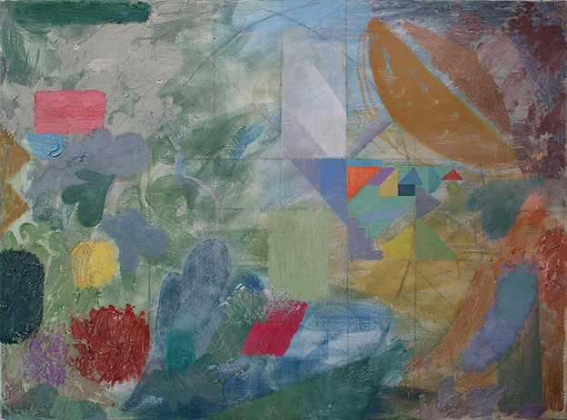 Guillem Ramos-Poqui  Garden with a City in the Distance 2009